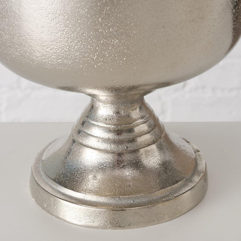 Elomir champagne cooler – elegant deer head design cooler in silver