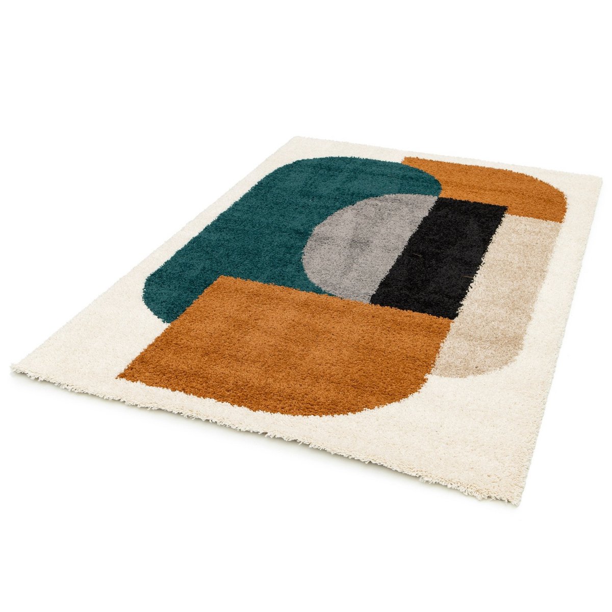 Langes Haar Teppich Design warme Töne Gatsby