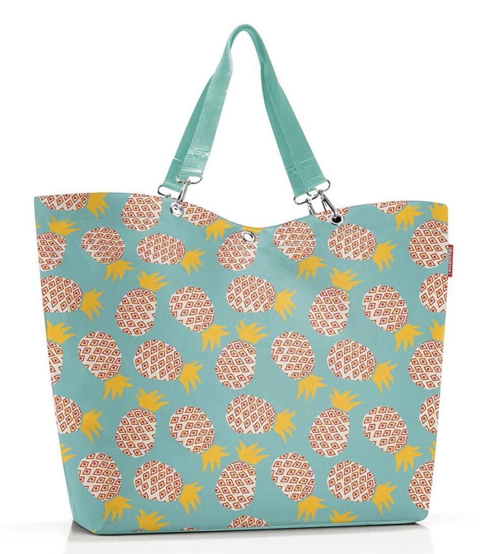 Shopper Virella Ananas XL Tasche aus recyceltem Material
