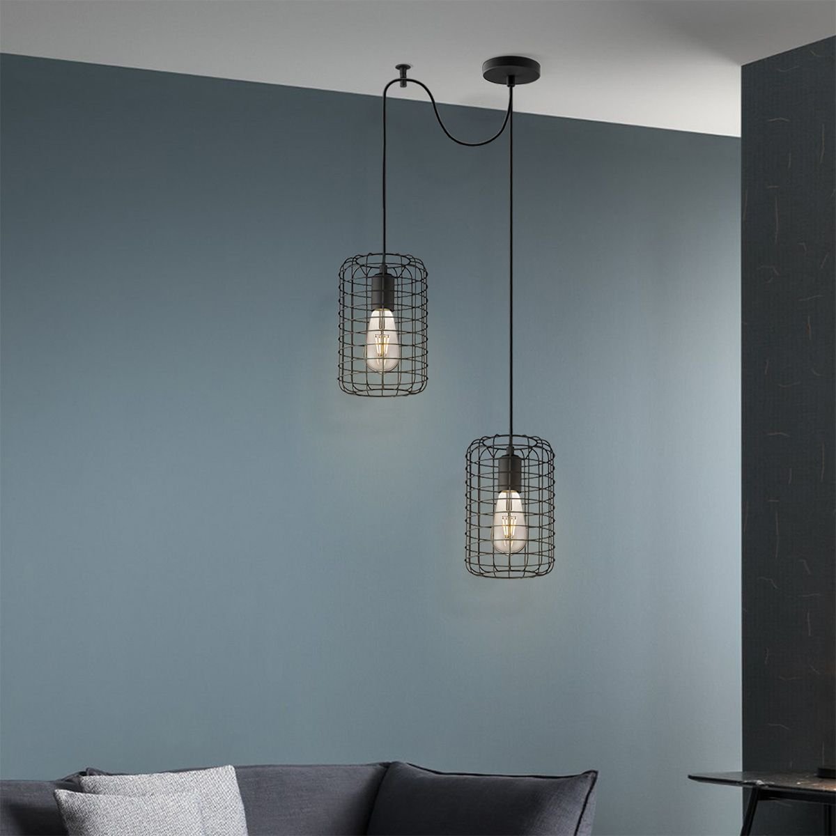 Home Sweet Home dimmbarer LED-Tropfen E27 ST64 6W 160Lm 1800K Klar
