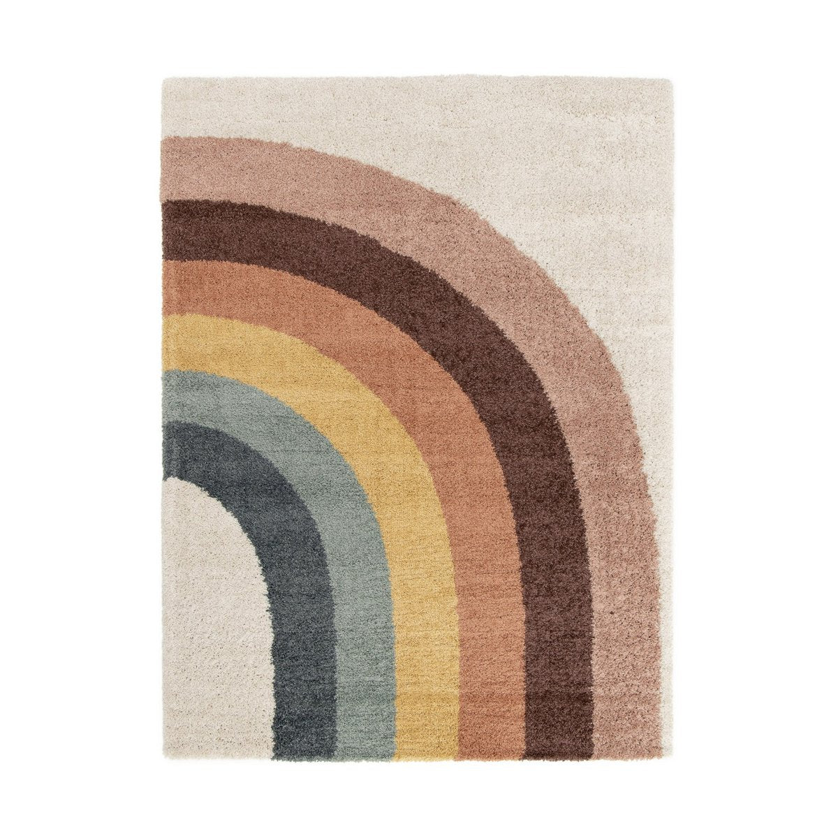 Dicker und bequemer Kinderteppich COLORS