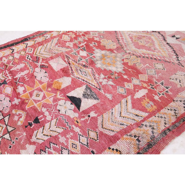 Marokkanischer Berberteppich aus Vintage-Wolle, 183 x 286 cm