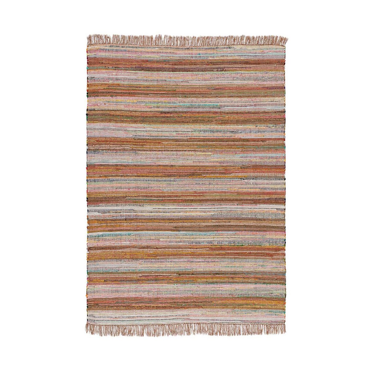 Böhmischer Teppich aus recyceltem Material CHINDI