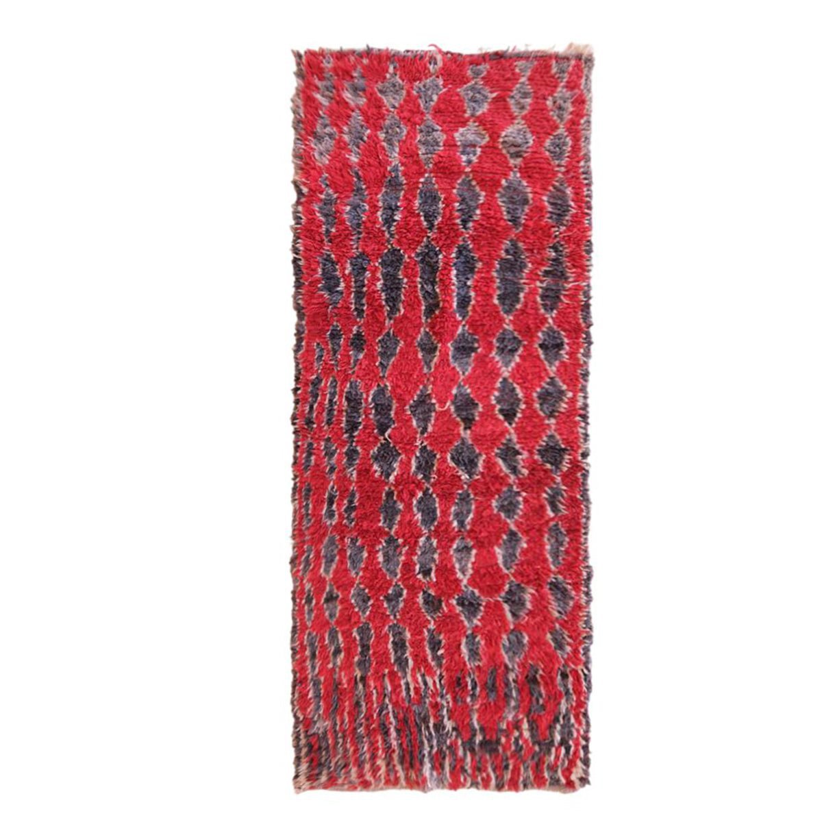 Marokkaner Berber Teppich reine Wolle 86 x 241 cm