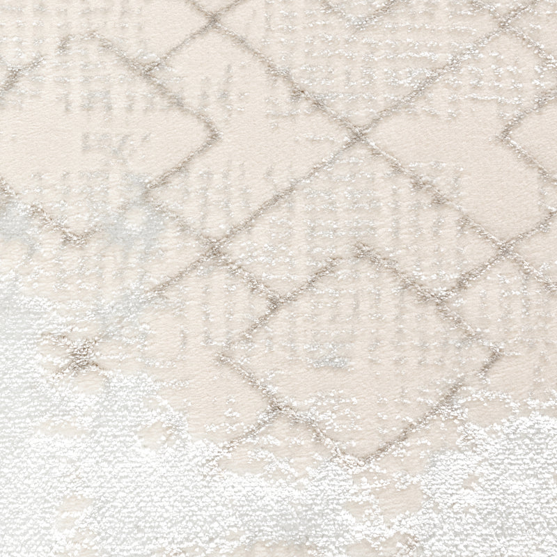 Sehrazat Premium Diamond 7800 Collection Beige - Moderner Designer Teppich mit 3D-Effekt