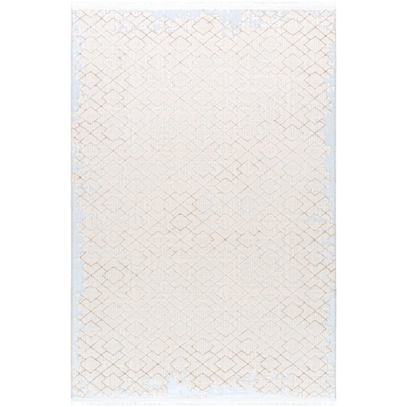 Sehrazat Premium Diamond 7800 Collection Beige - Moderner Designer Teppich mit 3D-Effekt