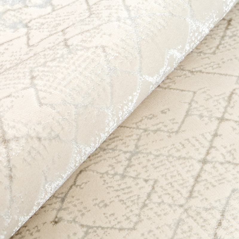 Sehrazat Premium Diamond 7800 Collection Beige - Moderner Designer Teppich mit 3D-Effekt