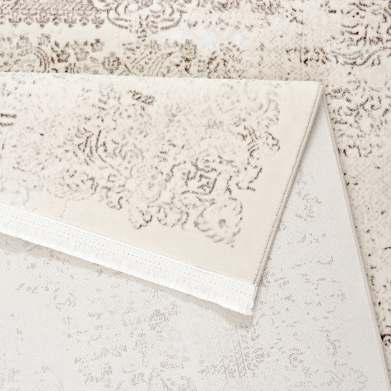 Sehrazat Premium Diamond 7810 Collection Beige - Moderner Designer Teppich mit 3D-Effekt