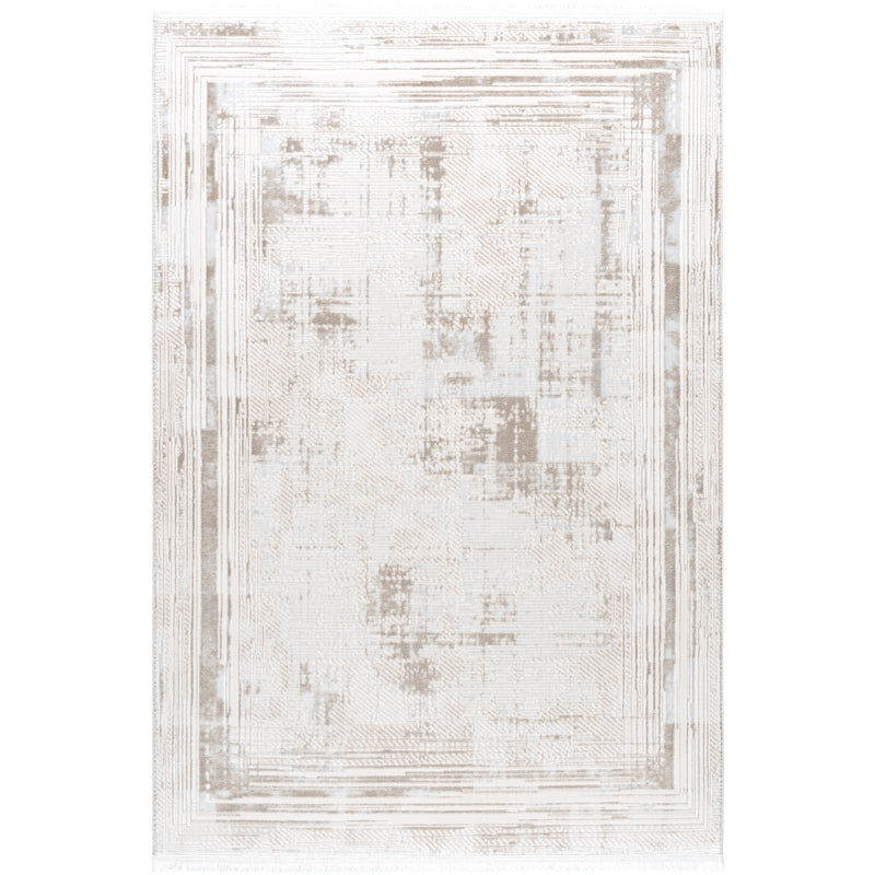 Sehrazat Premium Diamond 7830 Collection Beige - Modern designer carpet with 3D effect