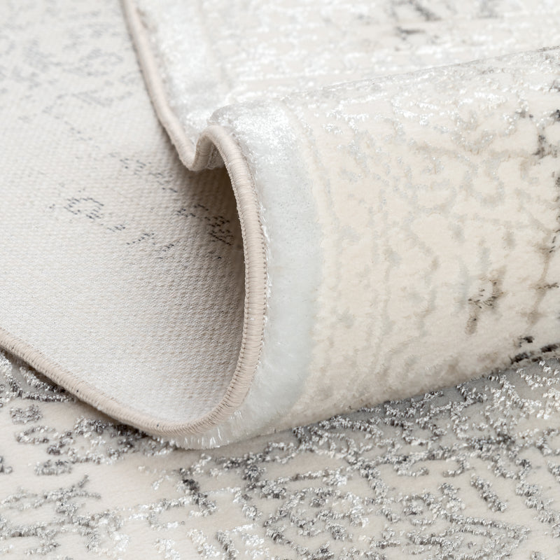Sehrazat Premium Diamond 7840 Collection Grey - Moderner Designer Teppich mit 3D-Effekt