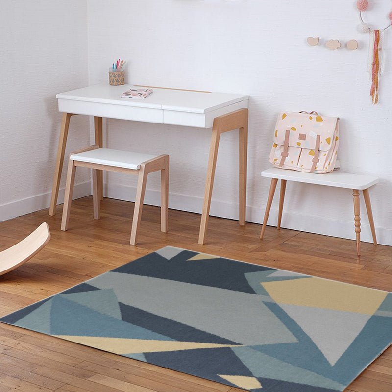 GRAPHIC kindervloerkleed van wol