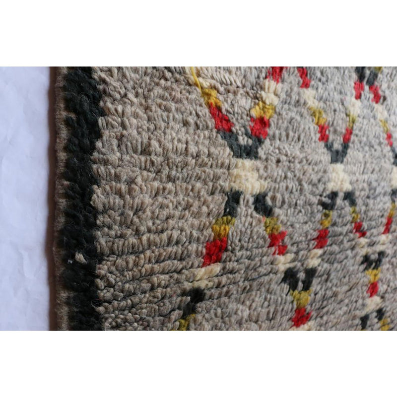 Hallway carpet made of pure Berber wool, 81 x 592 cm