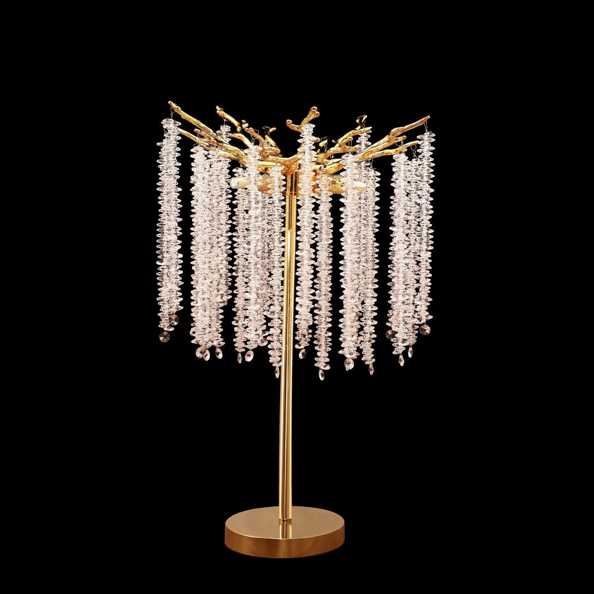 Tischlampenfrost Gold | 35x70cm