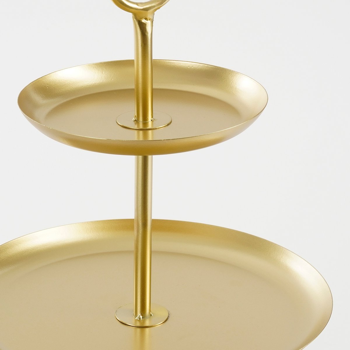 Rama Etagere 3 Ebenen – L38 x B38 x H55 cm – Metall – Gold