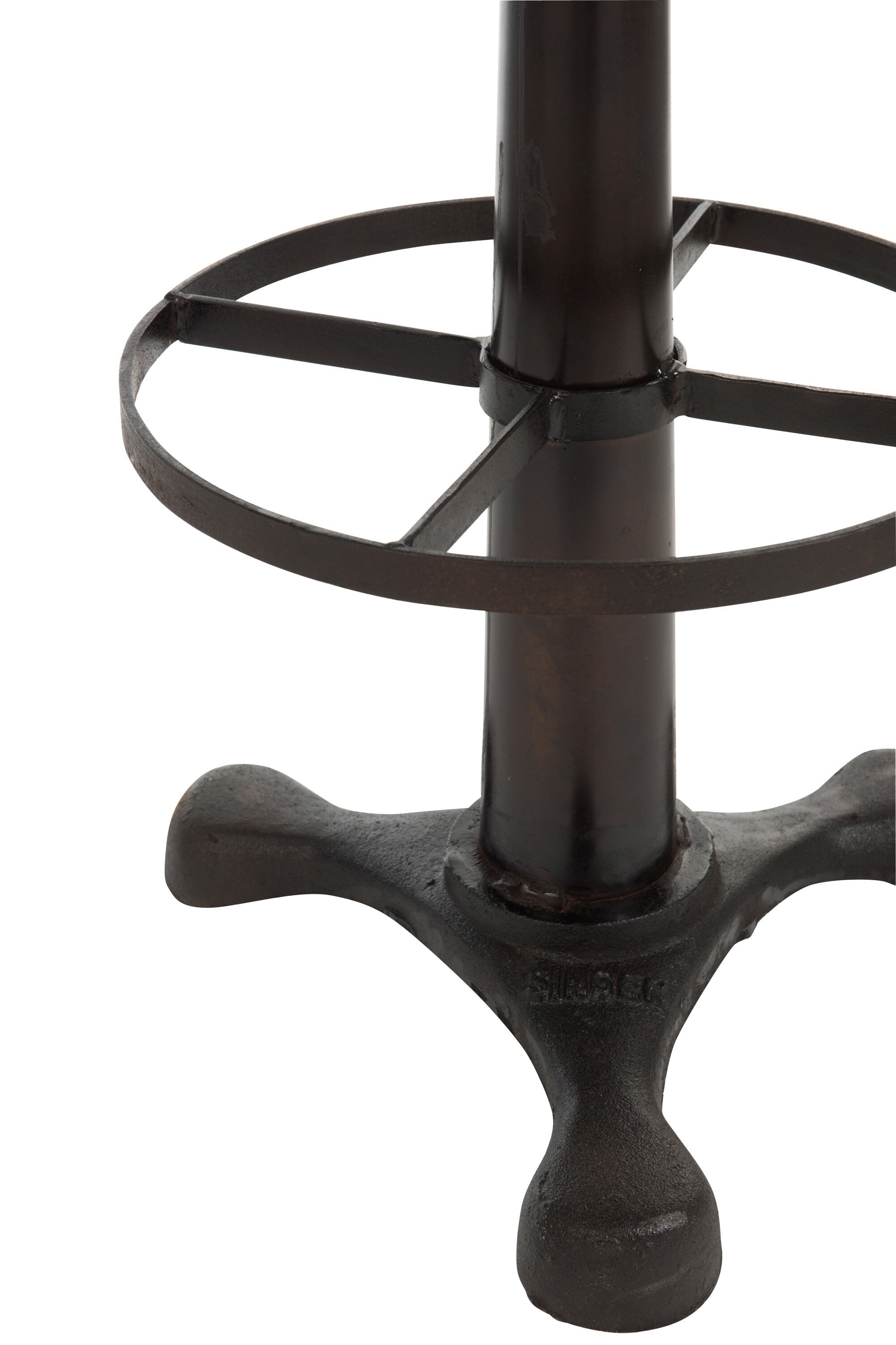 Luxury and comfort combined The premium bar stool made of leather and metal black or brown