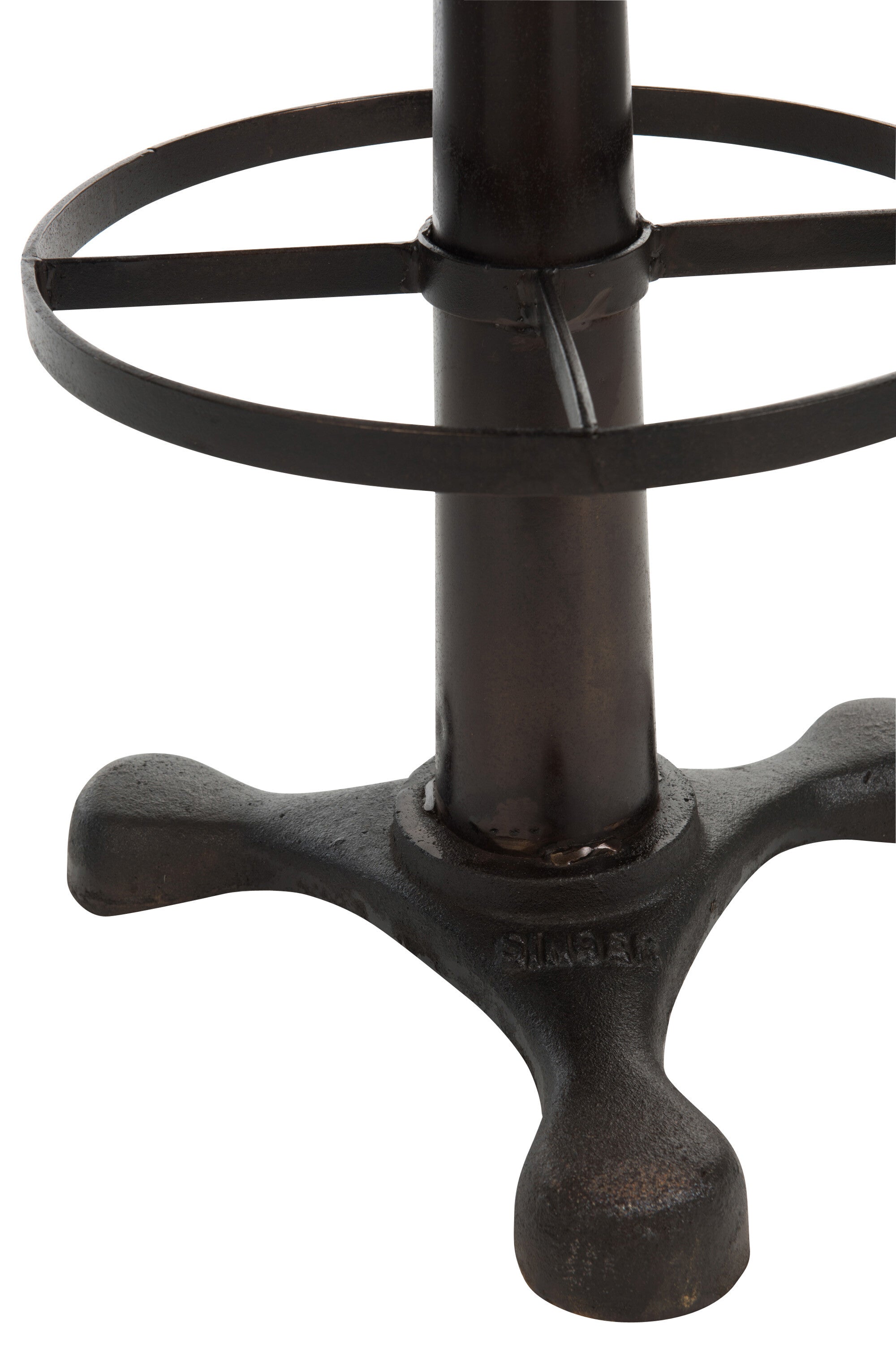 Luxury and comfort combined The premium bar stool made of leather and metal black or brown