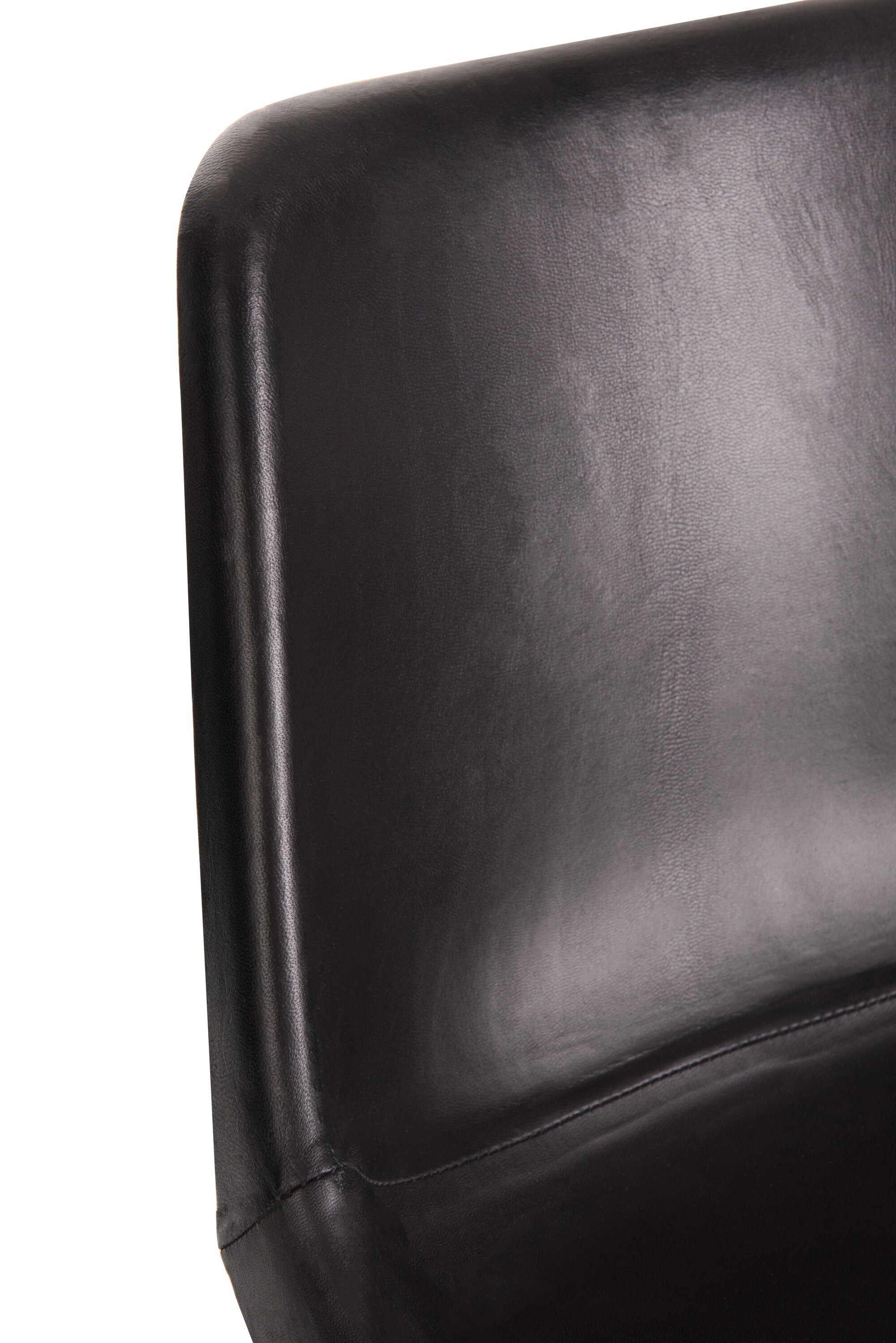 2er Set Loft Echtleder Stühle - Urbaner Chic in Schwarz oder Dunkelbraun