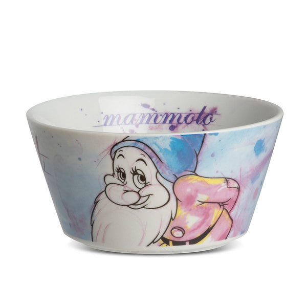 Disney 7 Dwarfs porcelain bowls set of 4, 13.5 cm diameter, in gift packaging 