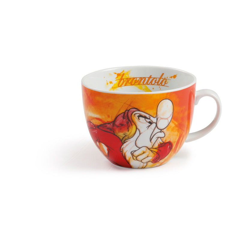 Disney 7 Dwarfs set of 3 cappuccino cups, porcelain in gift packaging 