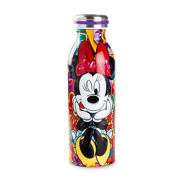 Disney Thermoflasche Minnie - 500 ml, Edelstahl in Geschenkverpackung