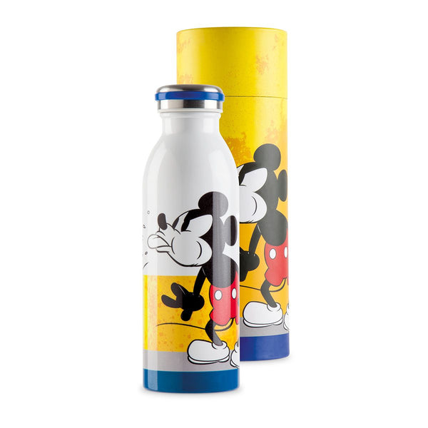 Set of 2 Disney thermos bottles 'Mickey I am' - stainless steel, 500 ml, exclusive novelty in gift packaging