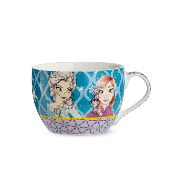 Set of 3 Disney cappuccino cups 'Frozen' - porcelain in gift packaging