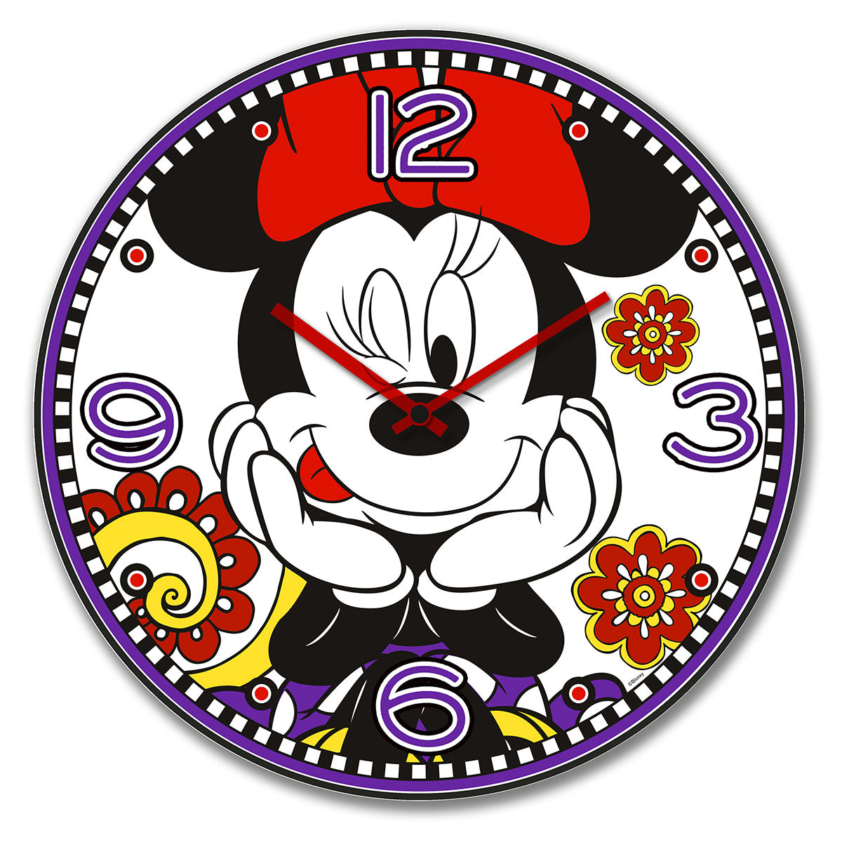 Disney Minnie Mouse Wanduhr 50cm