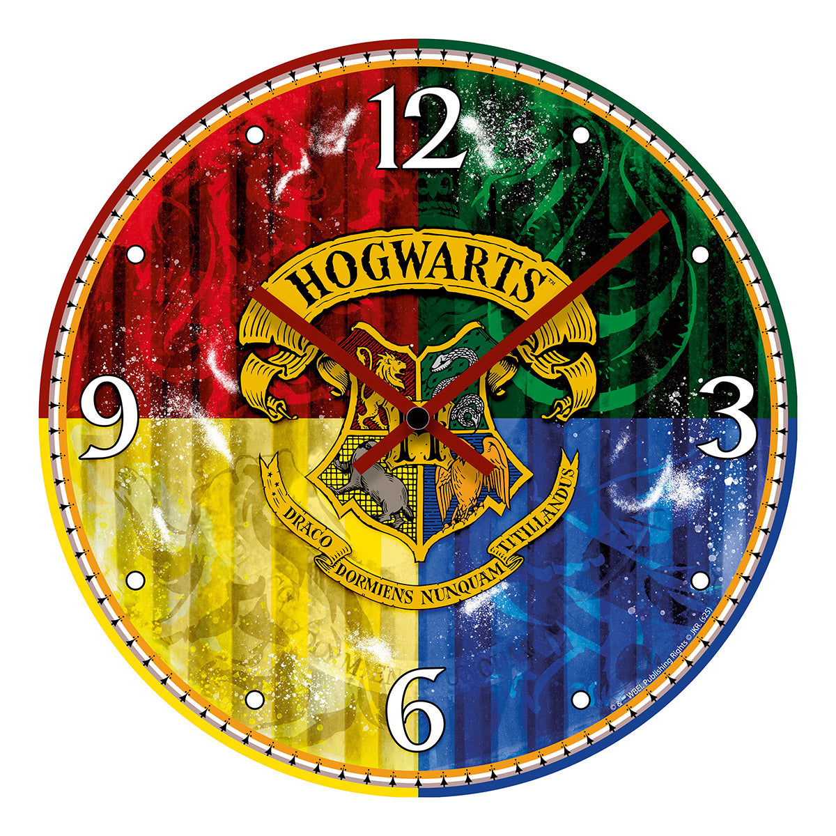 Harry Potter Wand Uhr Hogwarts Design 50cm