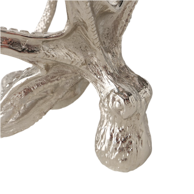 Octopus bottle holder made of aluminum