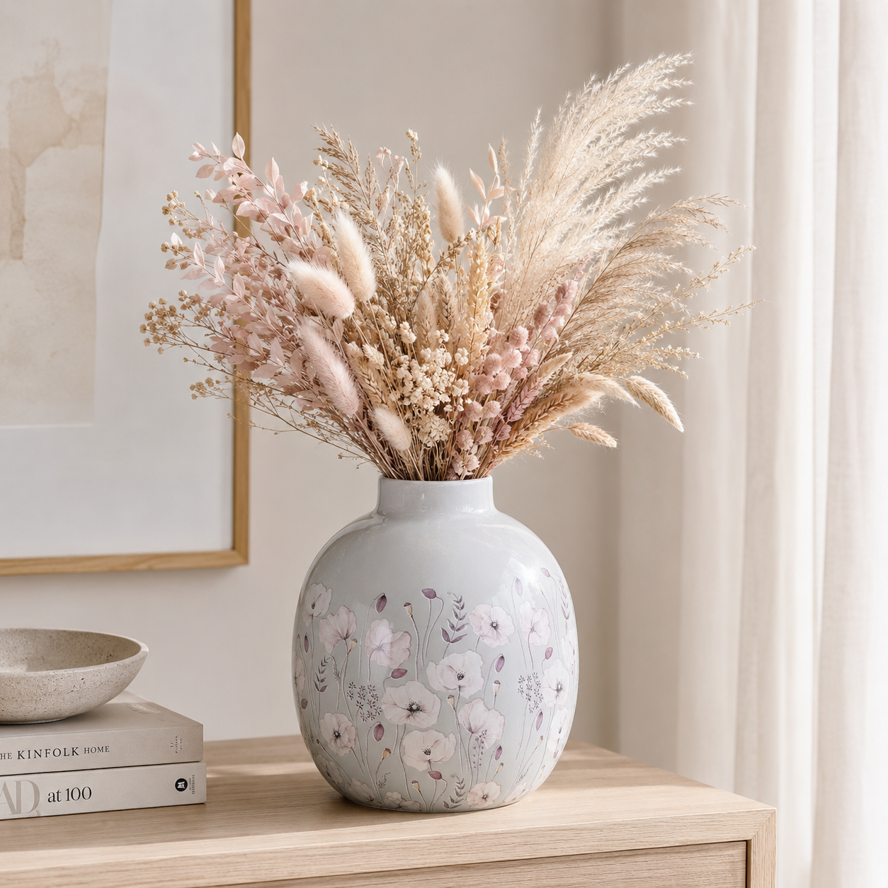 Vase Floral Eleganz Keramik 17cm