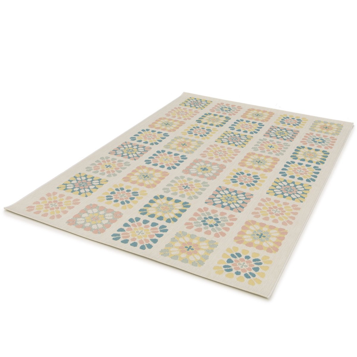 Farbiger Innen-Außen-Wandteppich, PATCHWORK