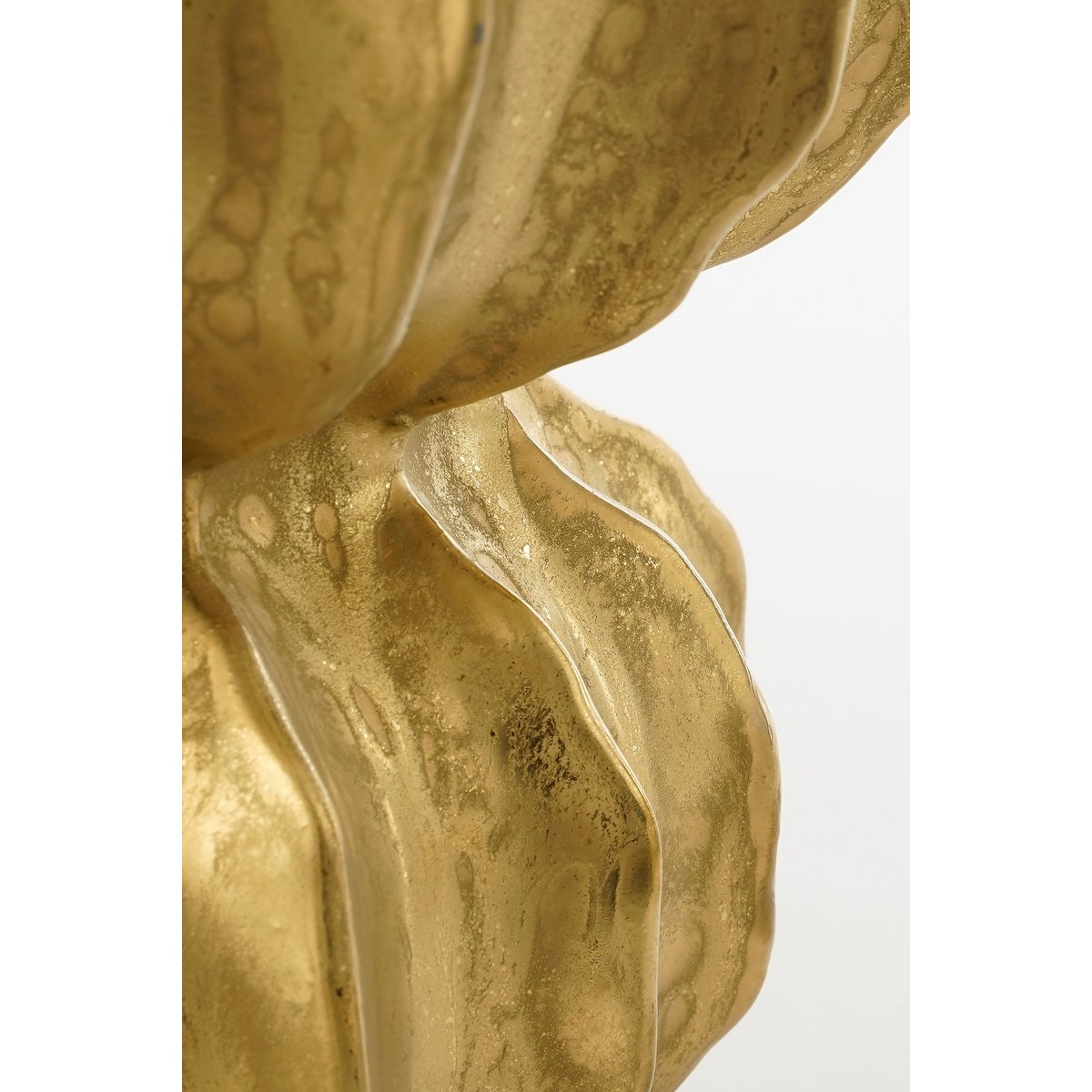 Altea Vase - H35 x Ø33 cm - Keramik - Gold