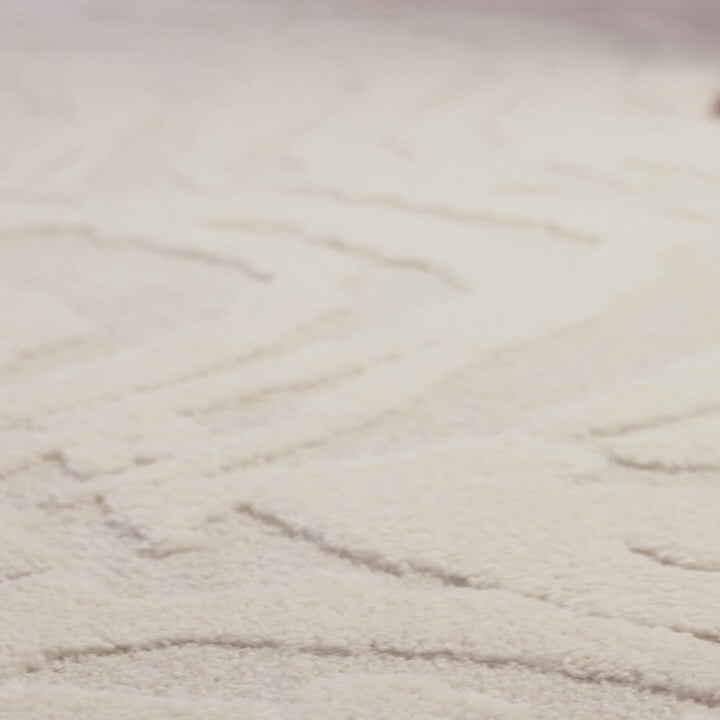 Weicher Teppich mit 3D -Erleichterung Blüte Relief