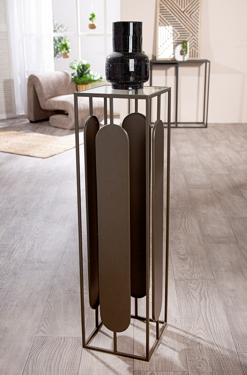 Säule Zulu Metall anthrazitfarben 100cm