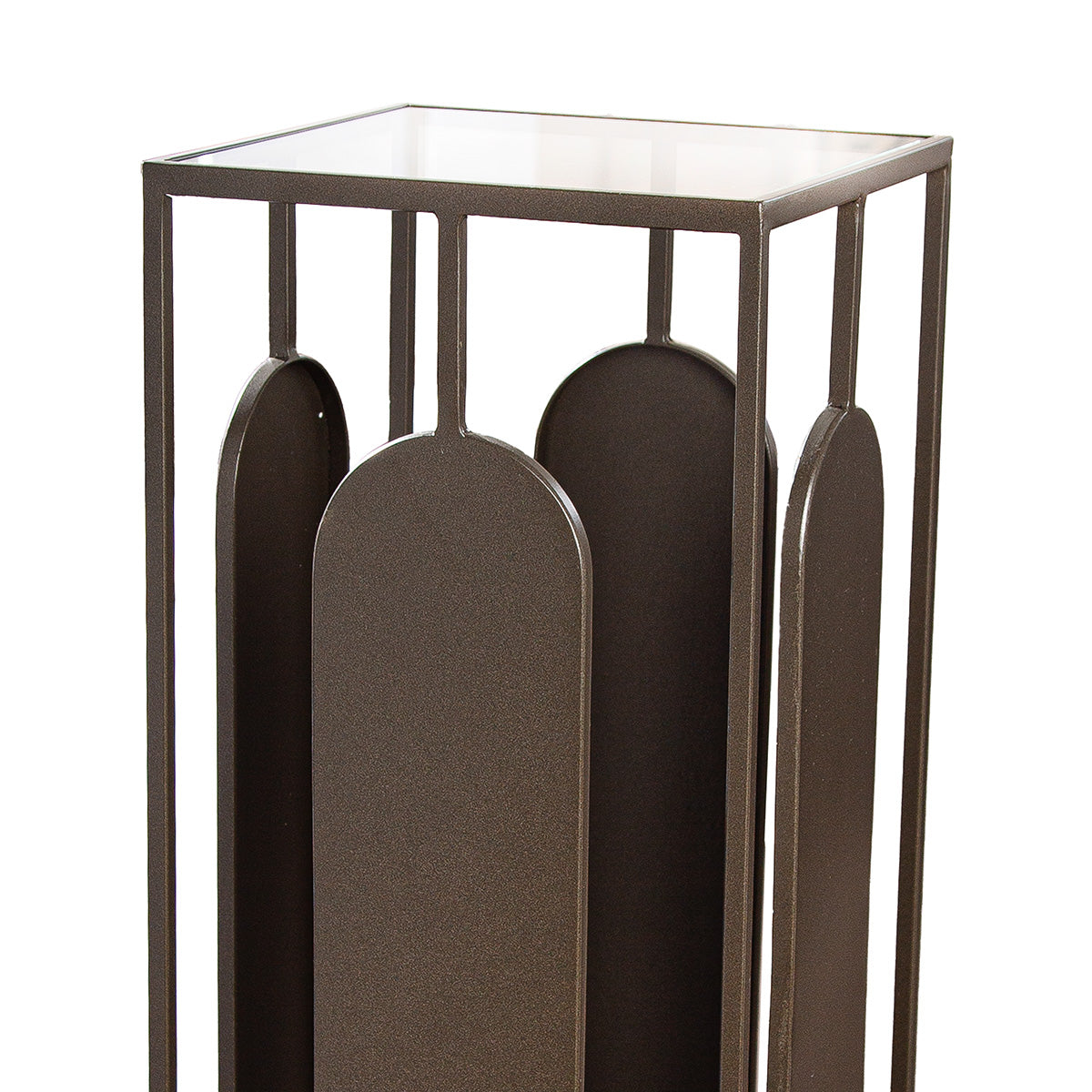 Säule Zulu Metall anthrazitfarben 100cm