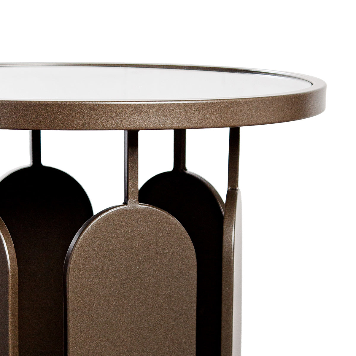 Beistelltisch Zulu Metall anthrazitfarben