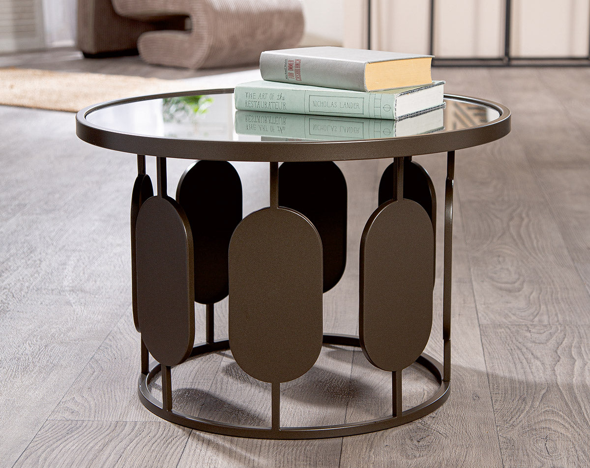 Beistelltisch Zulu Metall anthrazitfarben