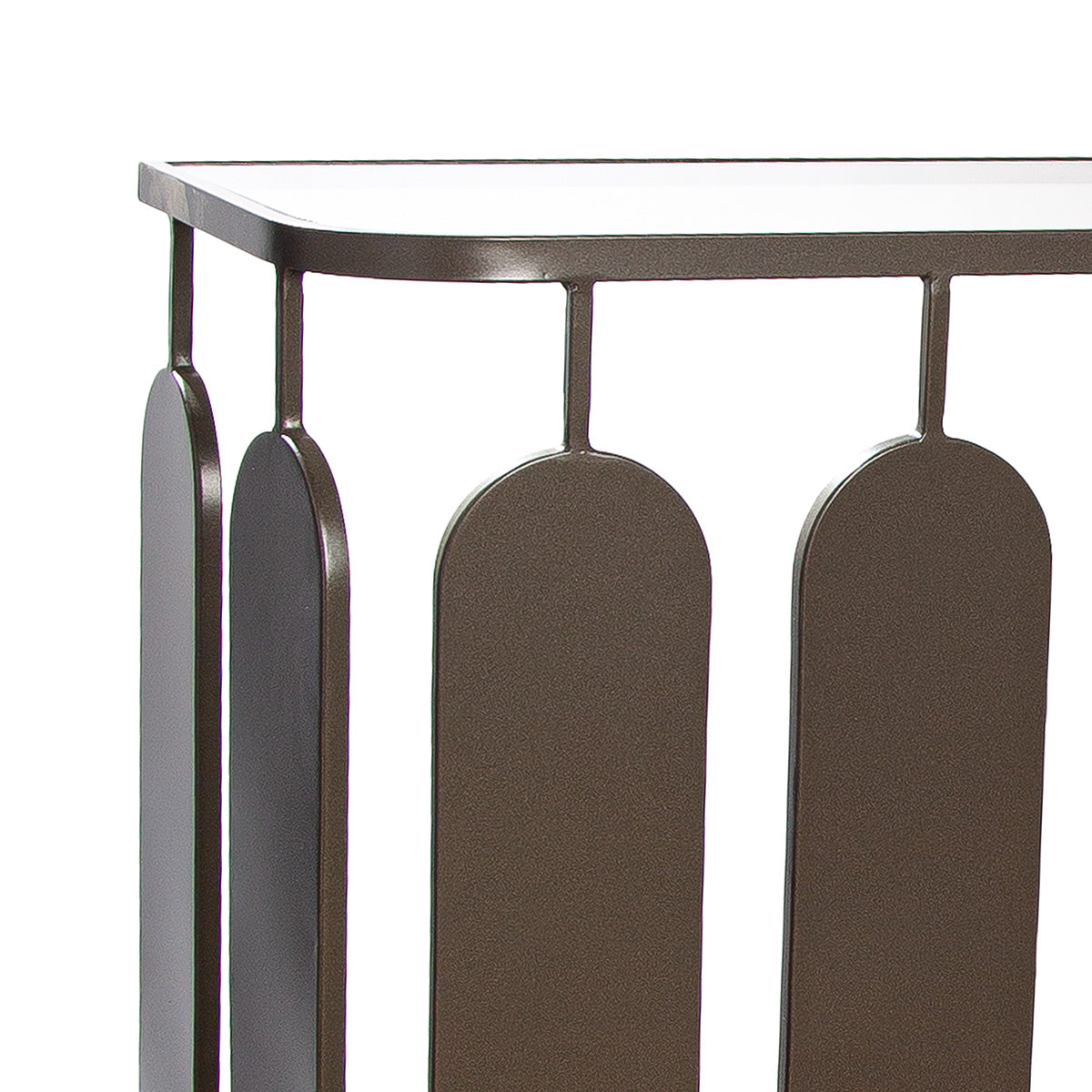 Sideboard Zulu Metall Anthrazitfarben 120cm