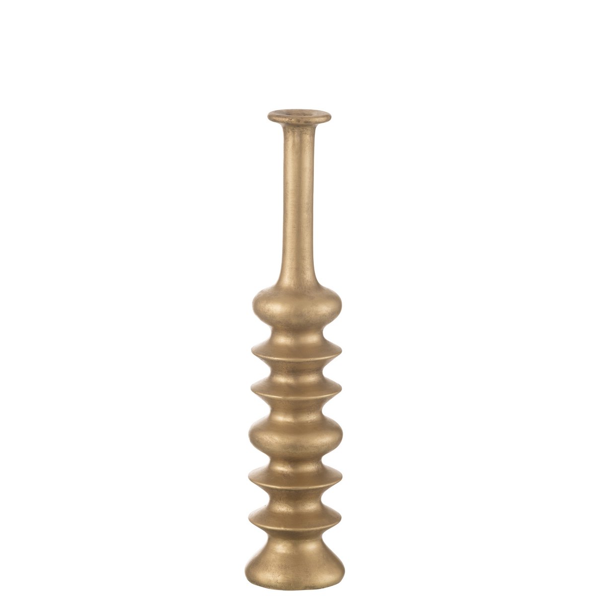 Vase Nebu Keramik Gold 50x10.5 cm