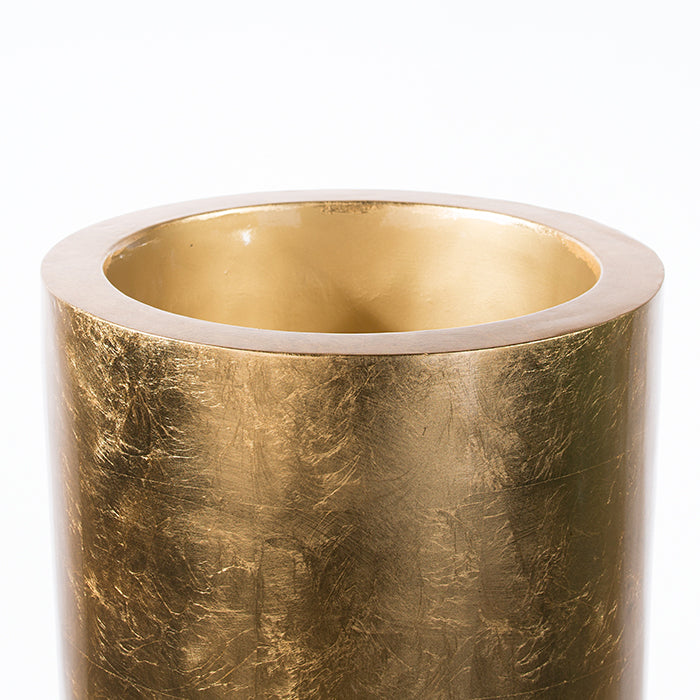 Übertopf Rovello XXL goldfarben aus Magnesia 92cm oder 115cm