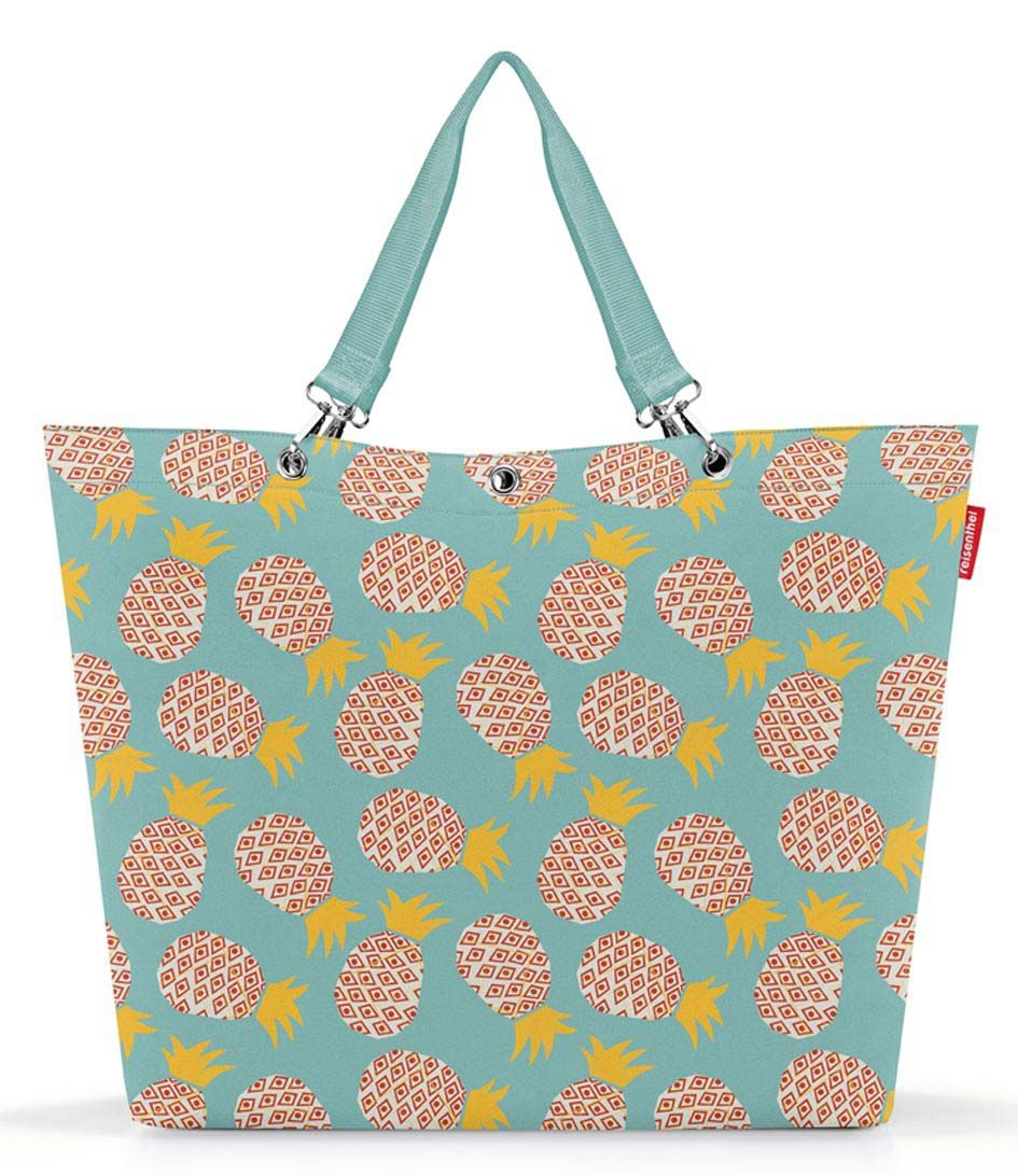 Shopper Virella Ananas XL Tasche aus recyceltem Material