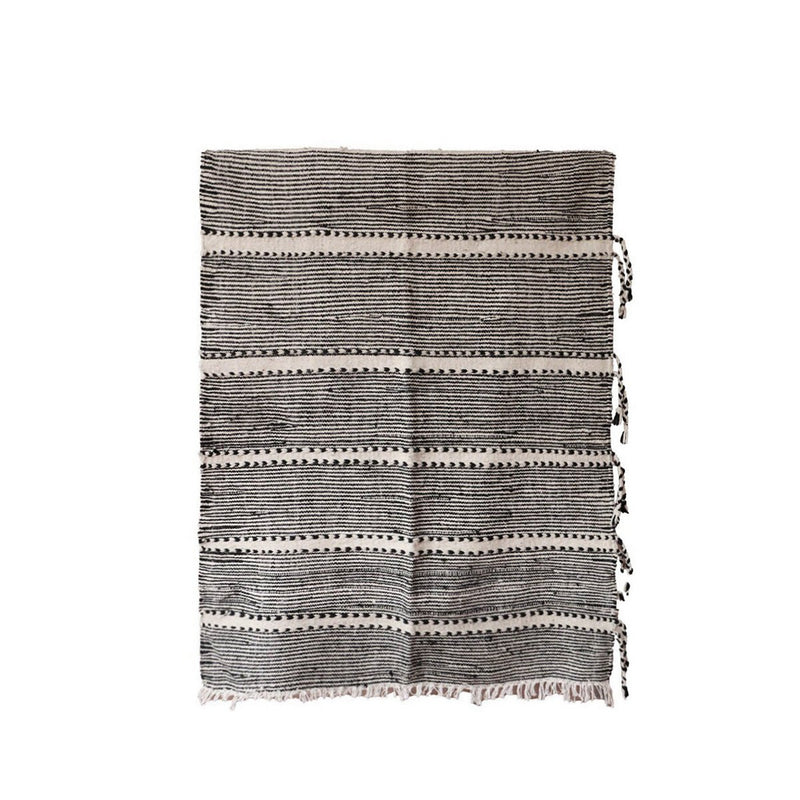 Marokkanischer Kelim-Berberteppich aus reiner Wolle, 102 x 144 cm