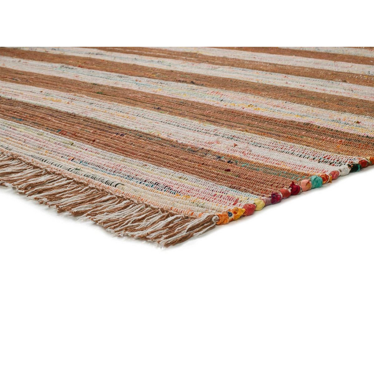 Böhmischer Teppich aus recyceltem Material CHINDI