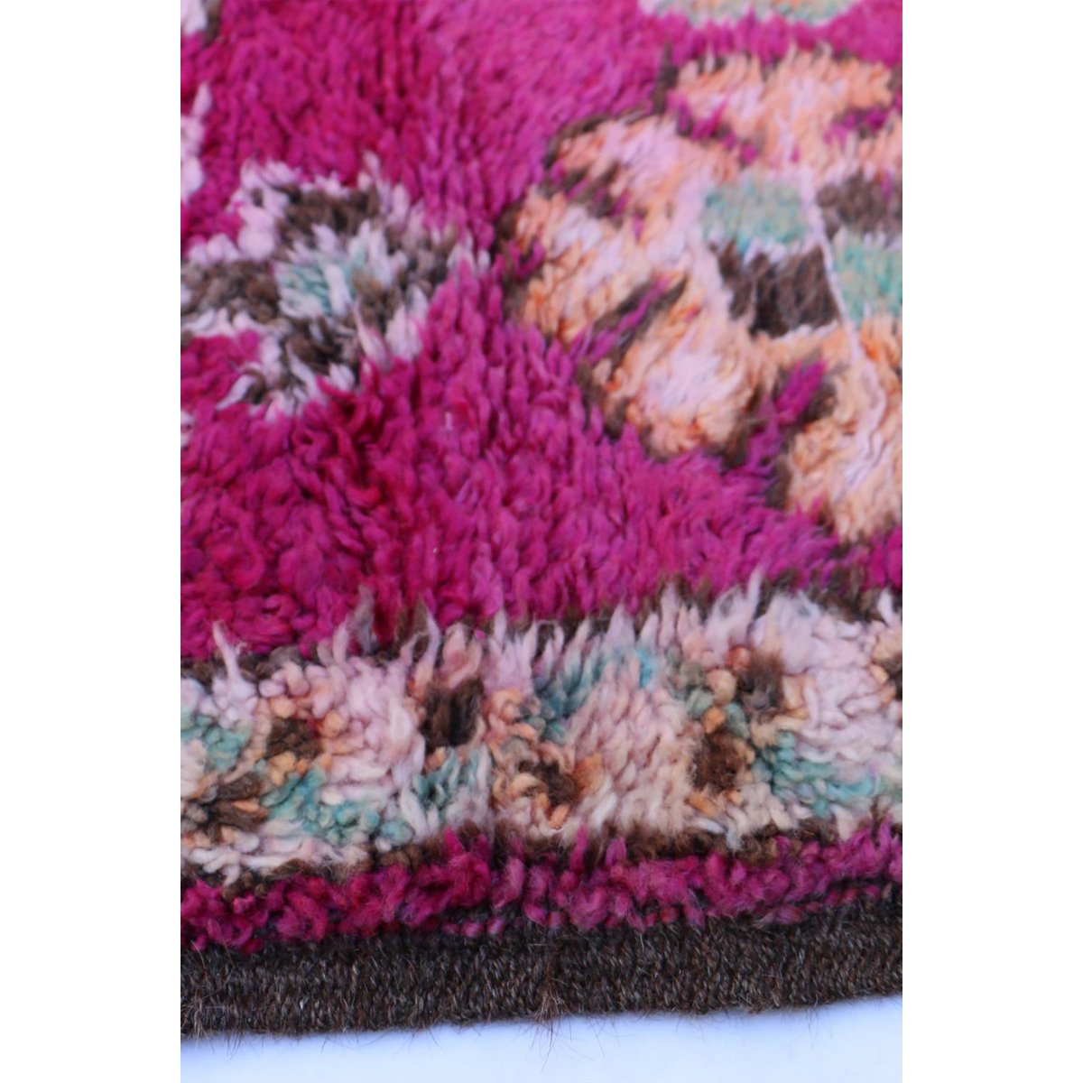 Marokkaner Berber Teppich reine Wolle 202 x 424 cm