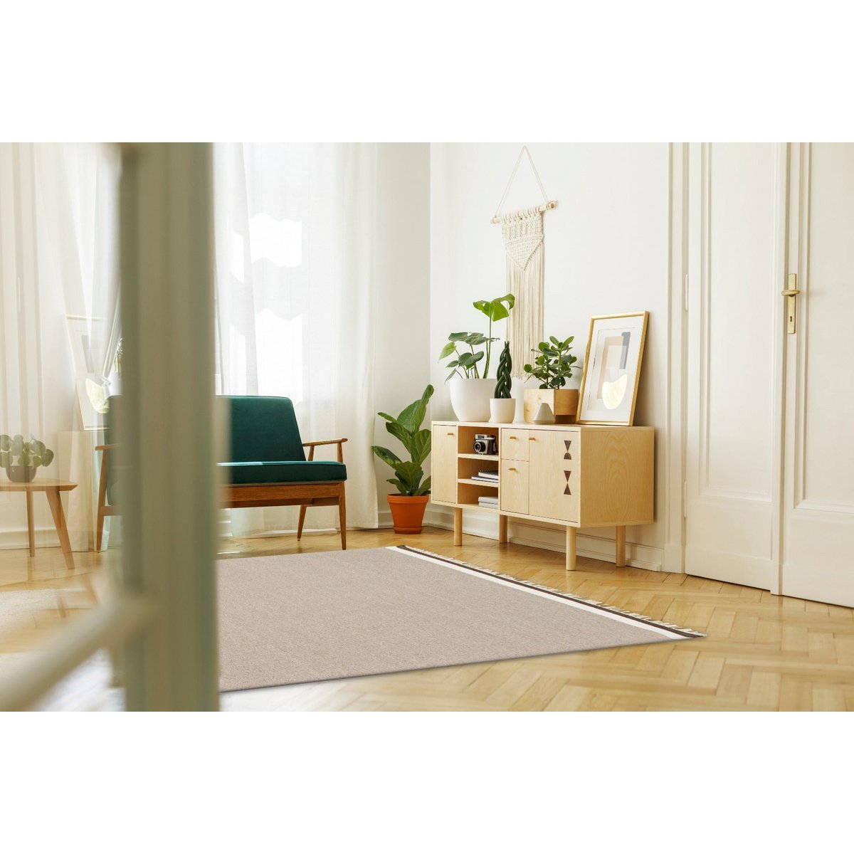 Teppiche aus Leinen und Baumwolle ELEGANCE