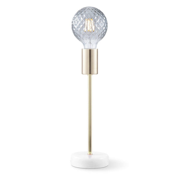 Home Sweet Home Table Lamp Cava – Bronze – 10/10/38 cm Bedside Lamp – Marble