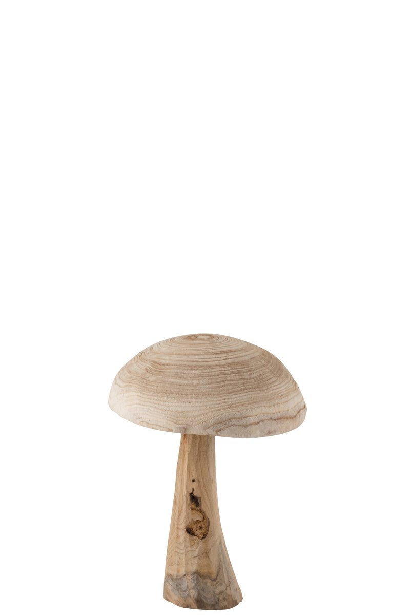 Deko-Pilz Danda aus natürlichem Holz - Charmante Wald-Ästhetik für Ihr Zuhause