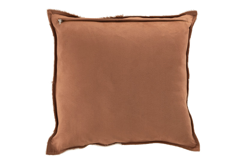 Exklusive Lederkissen im 2er Set - Eleganz in Cognac