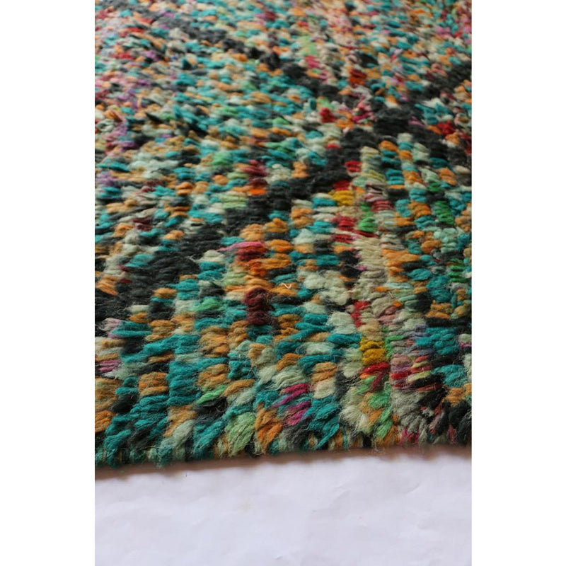 Hallway carpet made of pure Berber wool, 75 x 304 cm