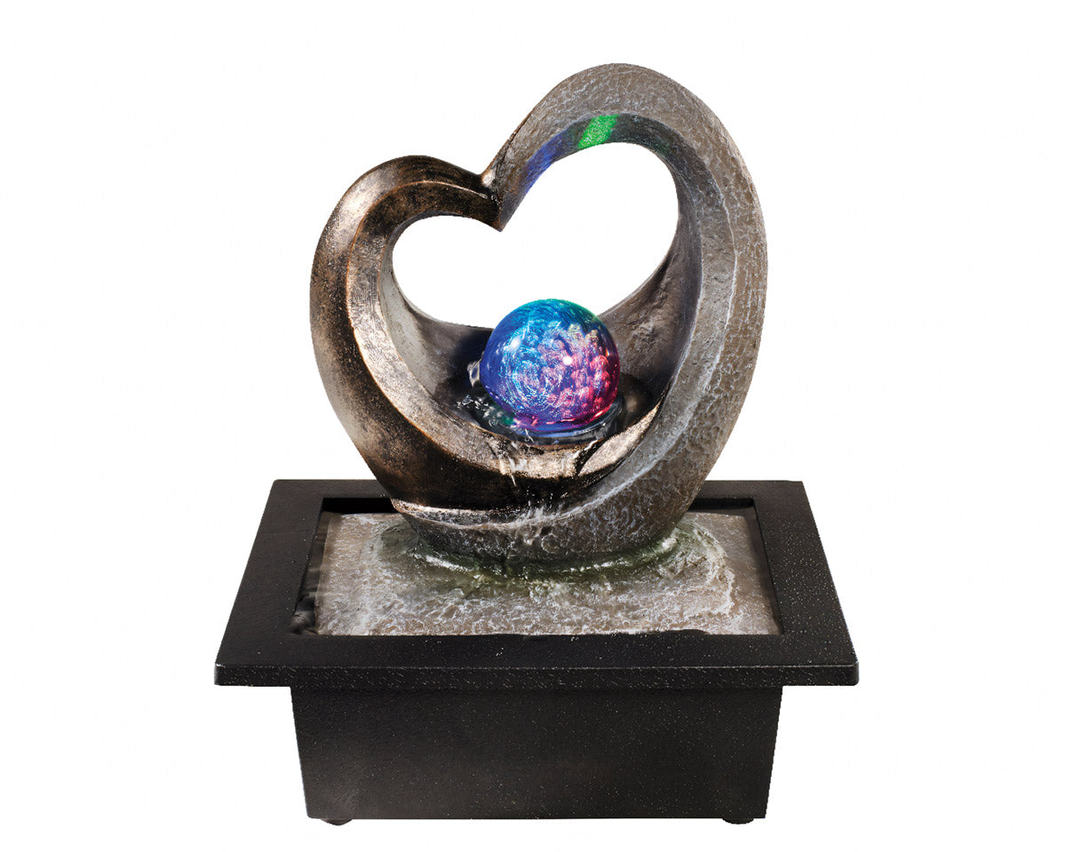 Exquisite copper bowl fountain - handmade metal zinc fountain with 36 bowls for an impressive water feature